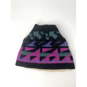 Vintage Igloos Winter Hat Cap Beanie Adult One Size Aztec Scully Face Cover USA